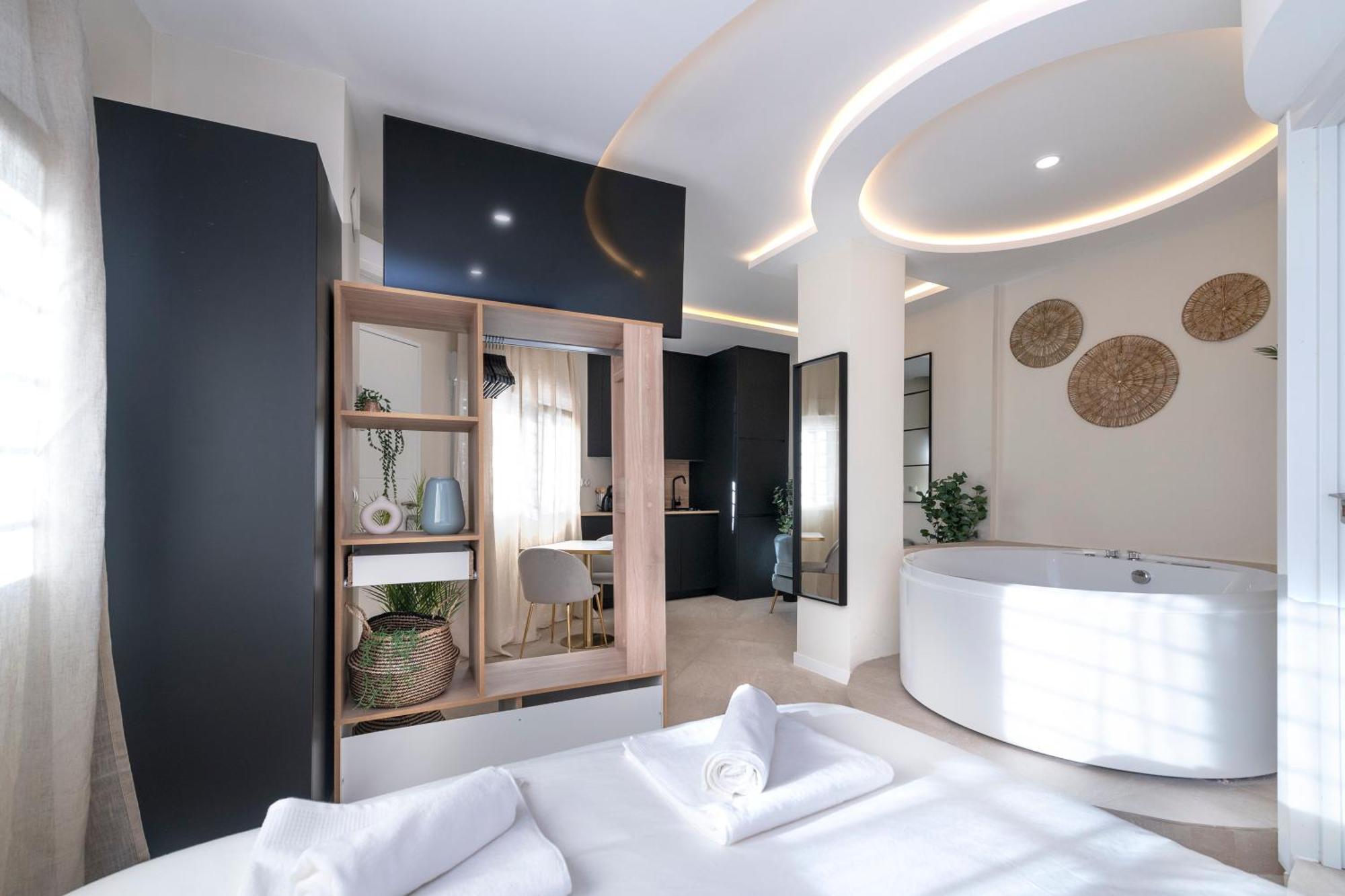Malaga Boutique V.V Luxury Jacuzzy Apartment ภายนอก รูปภาพ